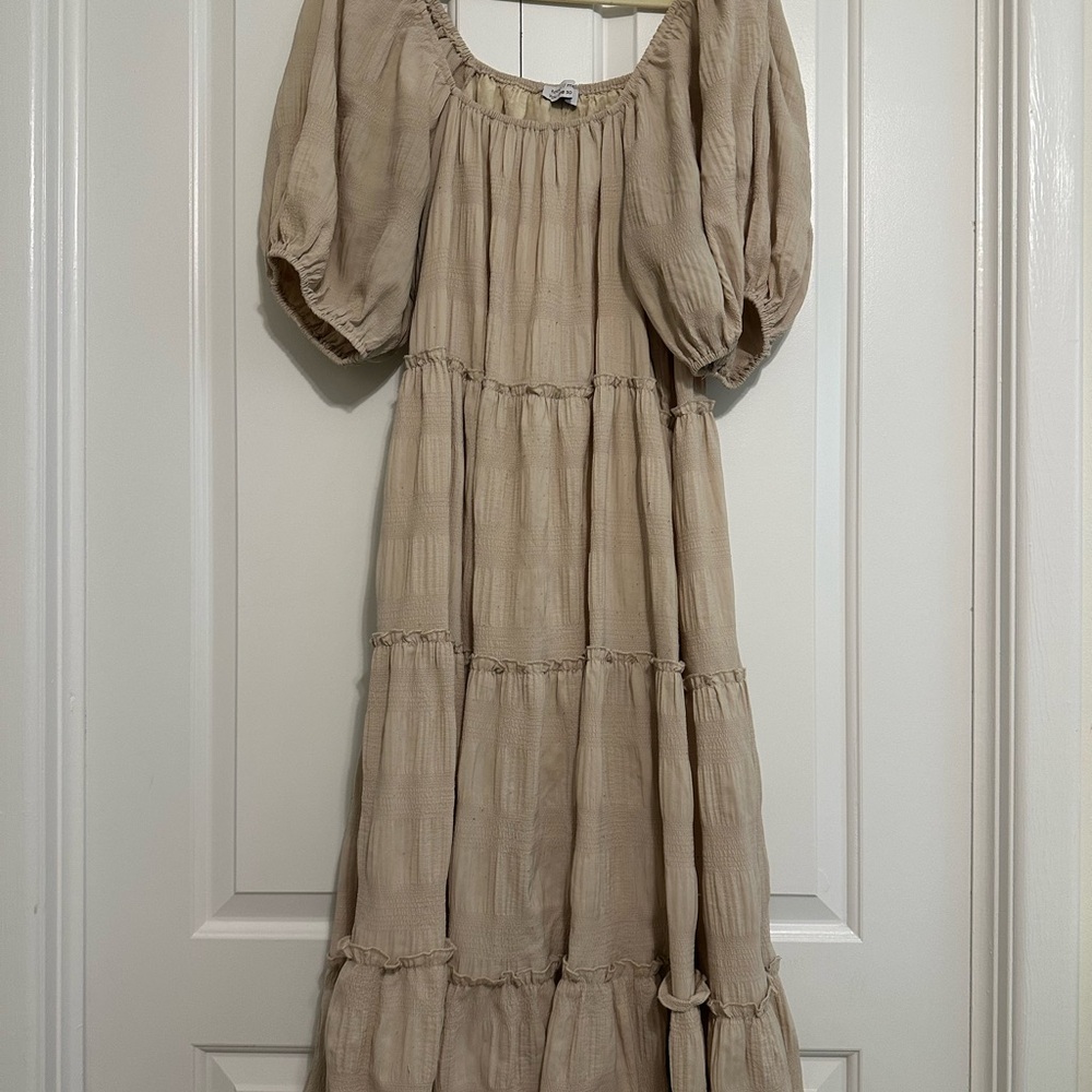 Zoco Daymaker tiered maxi dress